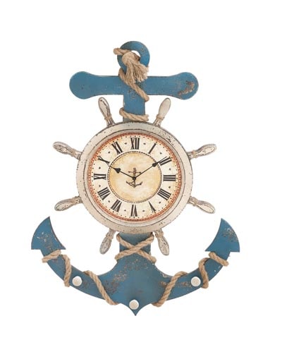 Anchor and Wheel Clock
