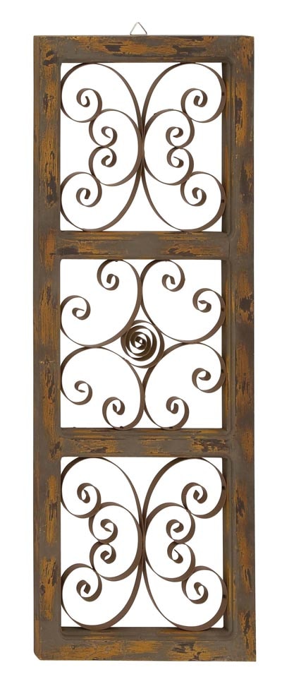 Decorative Wood and Metal Wall Panel Globe Imports Decorative Wood and Metal Wall Panel Globe Imports