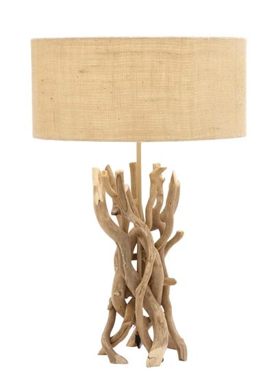 driftwood table lamp