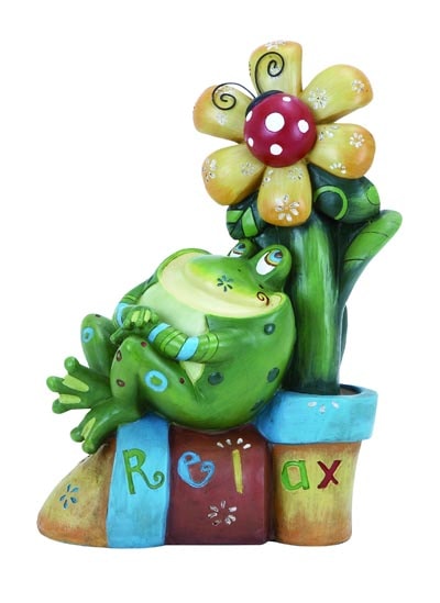 frog garden figurines