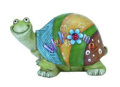 Garden Turtle Decoration - Globe Imports