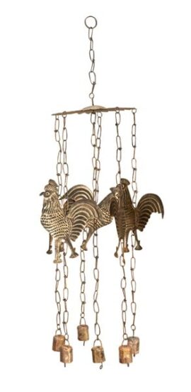 Rustic Rooster Wind Chime