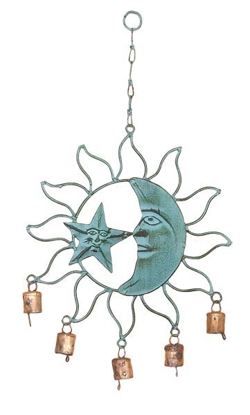 Sun Moon Star Wind Chime