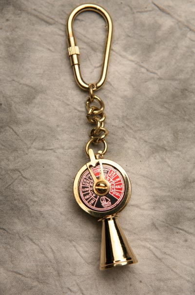 Telegraph Key Ring