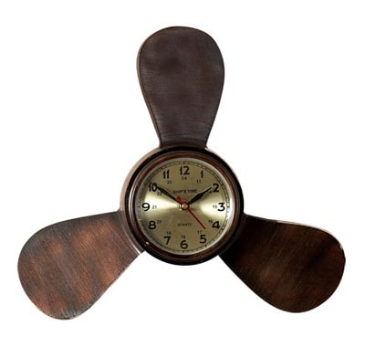 Ship's Propeller Wall Clock 1 Ship's Propeller Wall Clock