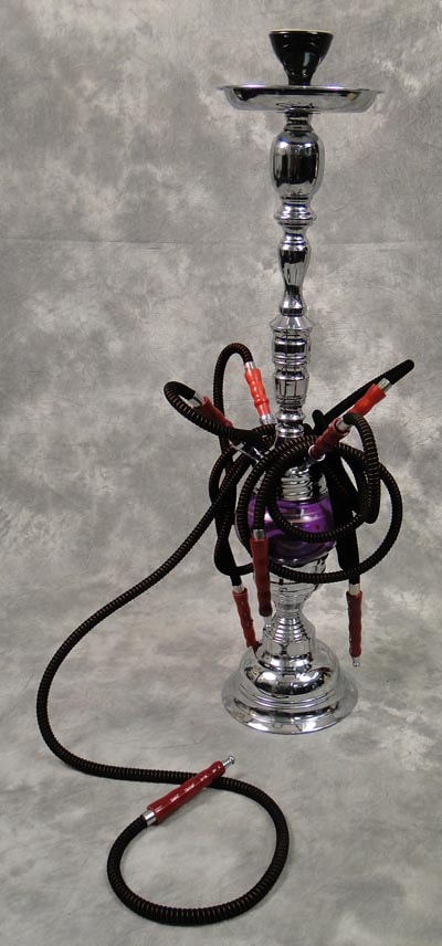Ornate 4-Hose Hookah