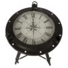 Nautical Porthole Clock Table