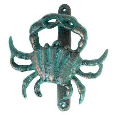 Crab Door Knocker Globe Imports