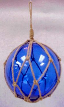 Glass Float, Blue