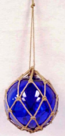 Glass Float, Blue
