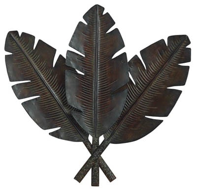 Banana Leaf Wall Decor Globe Imports Banana Leaf Wall Decor