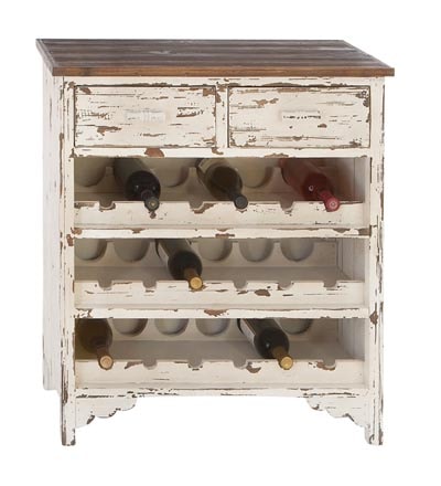 Distressed Wooden Wine Cabinet Distressed Wooden Wine Cabinet
