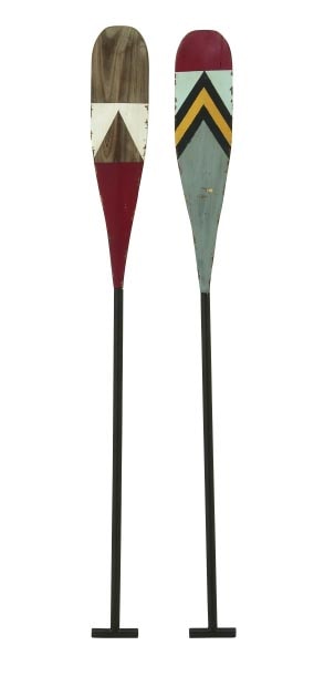 Assorted Painted Decorative Oar Globe Imports