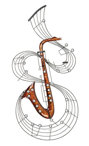 Saxophone Wall Decor