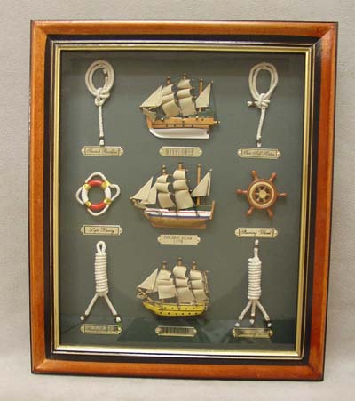 Nautical Shadowbox - Globe Imports