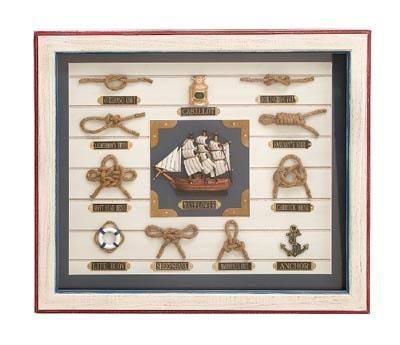 Nautical Shadow Box - Globe Imports