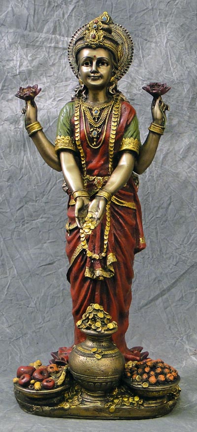 Standing Lakshmi Statue
