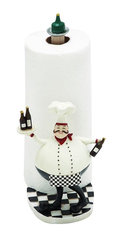 Paper Towel Holder with Chef