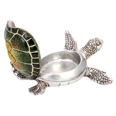 Green Sea Turtle Storage Dish - Globe Imports