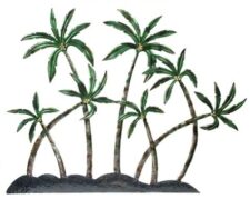 47 1/2 inches Wide Palm Tree Wall Decor