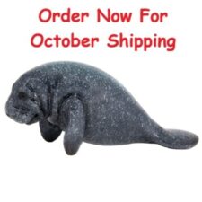 7 Inches Long Blue Manatee