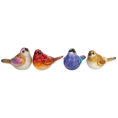 Assorted Fat Bird Figurine - Globe Imports