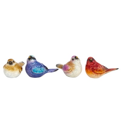 Assorted Fat Bird Figurine - Globe Imports