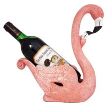 Flamingos Wine Bottle Holder Centerpiece