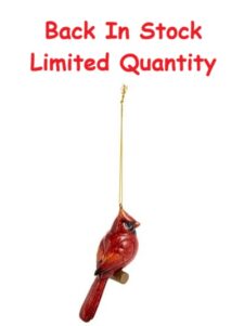 Red Cardinal Hanging Ornament