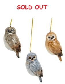 Assorted Owl Hanging Ornament
