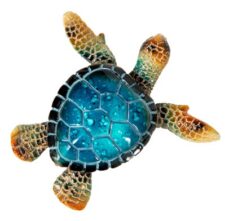 Polystone Blue Turtle Magnet