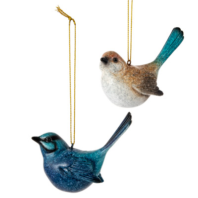 Assorted Bird Hanging Ornament - Globe Imports