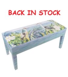 18 Inches High x 39 Inches Wide x 16 Inches Deep Herons Bench