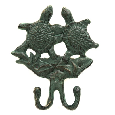 Verdigris Sea Turtles Hook