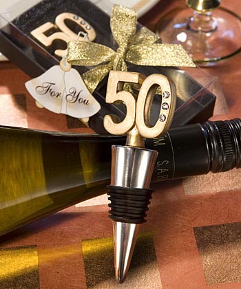 50th Anniversary Bottle Stopper