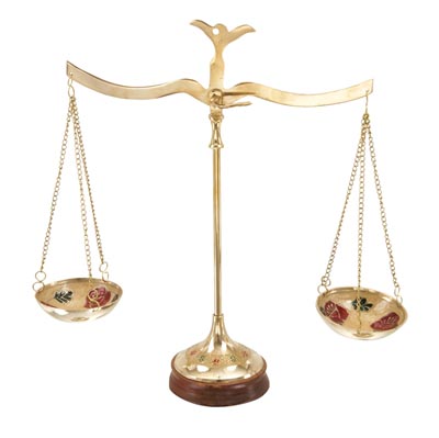 Decorative Brass Scale