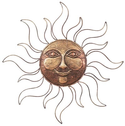 Metal Sun Face