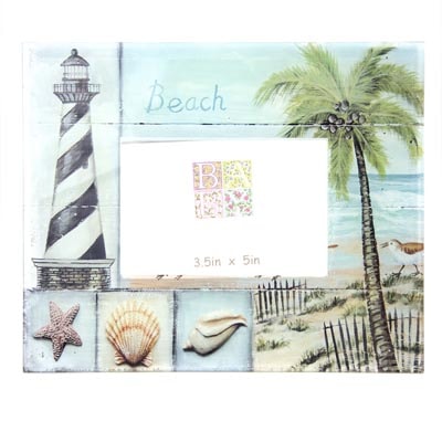 Lighthouse Glass Photo Frame