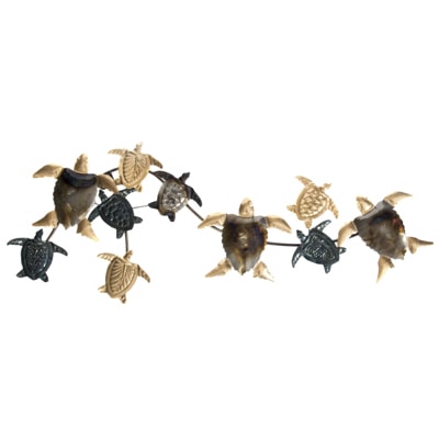 W-3304-Turtles-11-17-3160-2253 Metal Wall Sea Turtles
