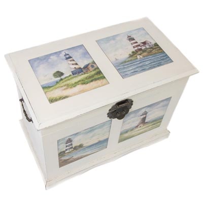 Set of 3 Nautical Trunks - Image 2