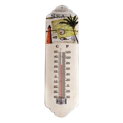 Metal Wall Sea Thermometer