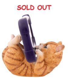 5 Inches Wide Cat Cell Phone Holder