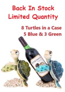 7 1/2 Inches High Assorted Turtle Bottle Hugger