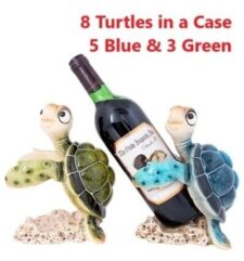 7 1/2 Inches High Assorted Turtle Bottle Hugger