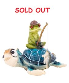 5 Inches Long Frog and Turtle Fishing