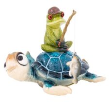 5 Inches Long Frog and Turtle Fishing