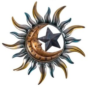 Metal Sun Face/Moon