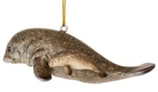 Manatees Hanging Ornament