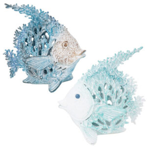 Coral Reef Fish Metal Wall Decor