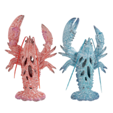 12 1/4 Inches Long Assorted Coral-Look Lobster